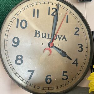 Vintage Bulova Clock